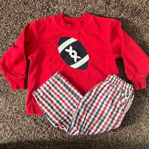 The Bailey Boys football matching set